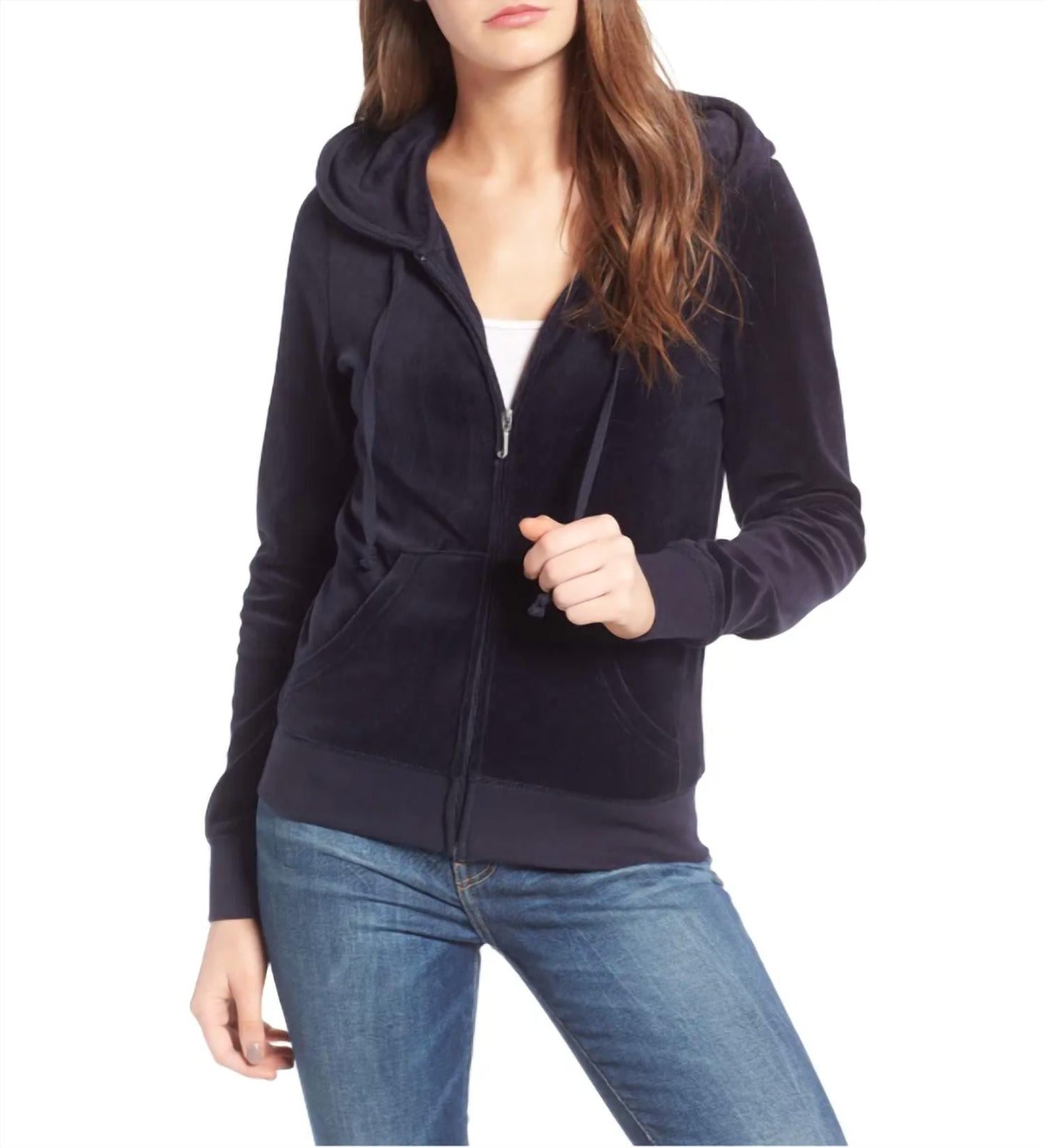 Juicy Couture - Track Velour Robertson Jacket Hoodie