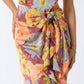 Aakaa - Rebecca Bust Drapping Ruffle Wrap Dress