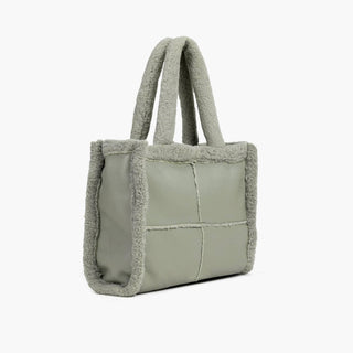 Como Sonhos - Bolsa Tote Sherpa Vegana North Everyday Feminina
