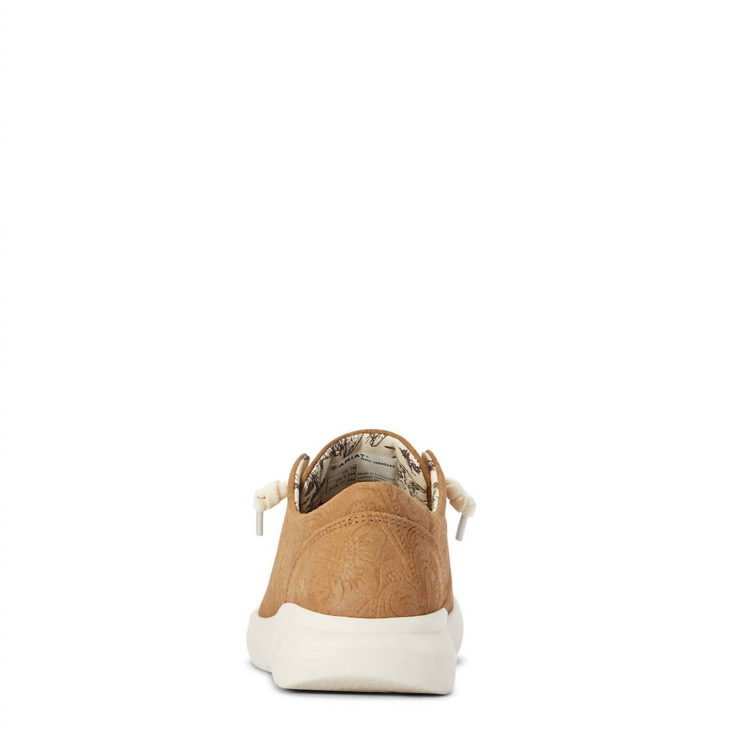 Ariat - Women's Hilo Tan Floral Emboss Shoe