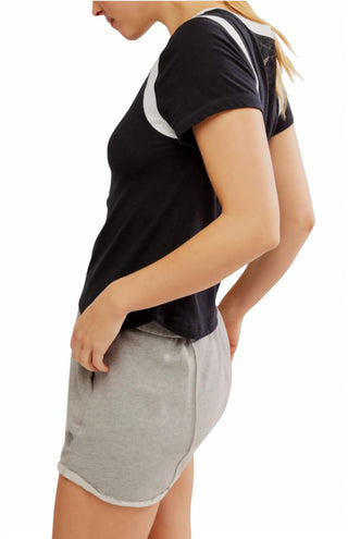 Free People - Camiseta Henley Home Run