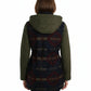 Coffeeshop - Mixed Media Aztec Print Coat