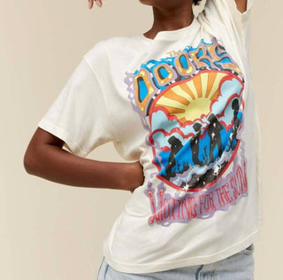 Daydreamer - The Doors Waiting for the Sun Boyfriend Tee Top