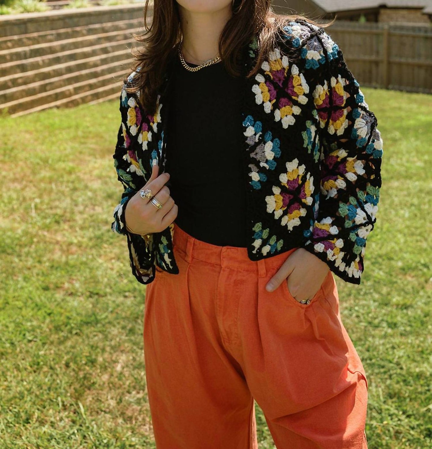 Elan - 7 Crochet Cardigan