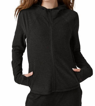 Além do Yoga - Moletom com capuz Spacedye High Energy