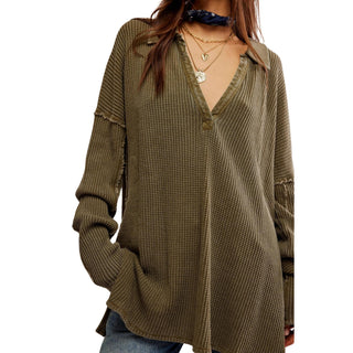 Free People - Camiseta Polo Travis