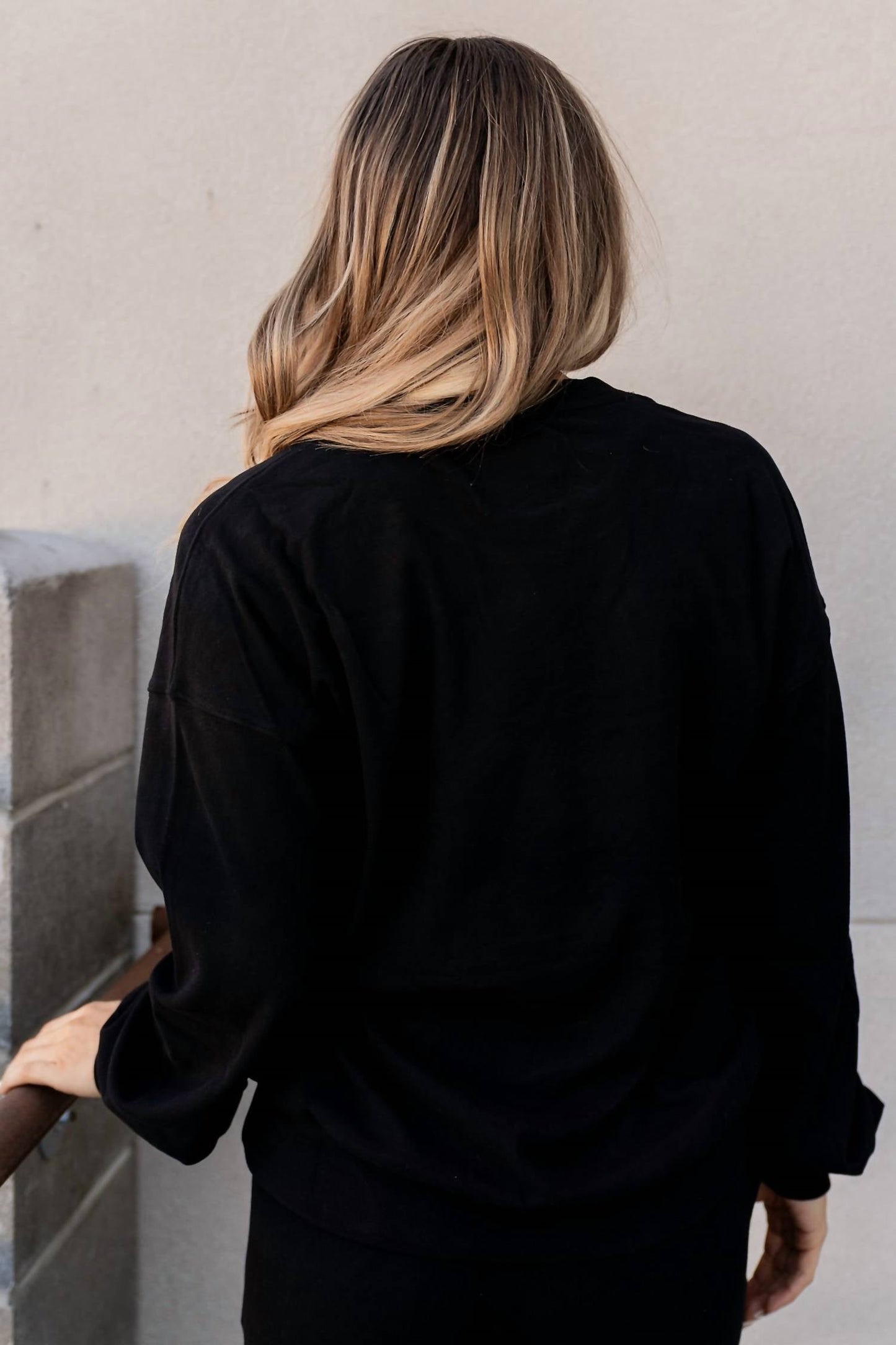 Ampersand Ave - Poppy Seed Performance Fleece University Pullover