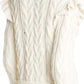 Frame - Cable Knit Ruffle Sweater