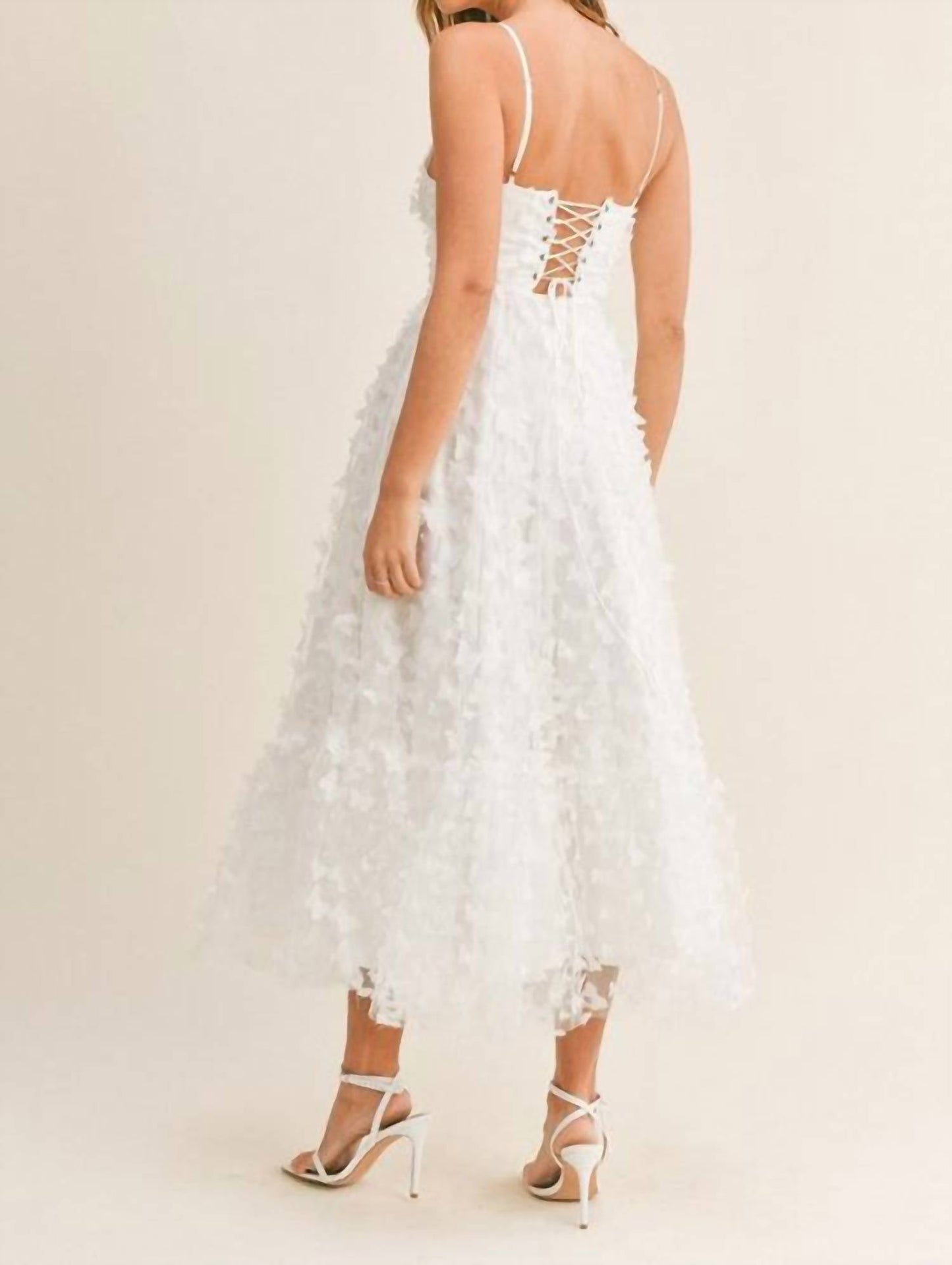 Mable - Ember Butterfly Midi Dress