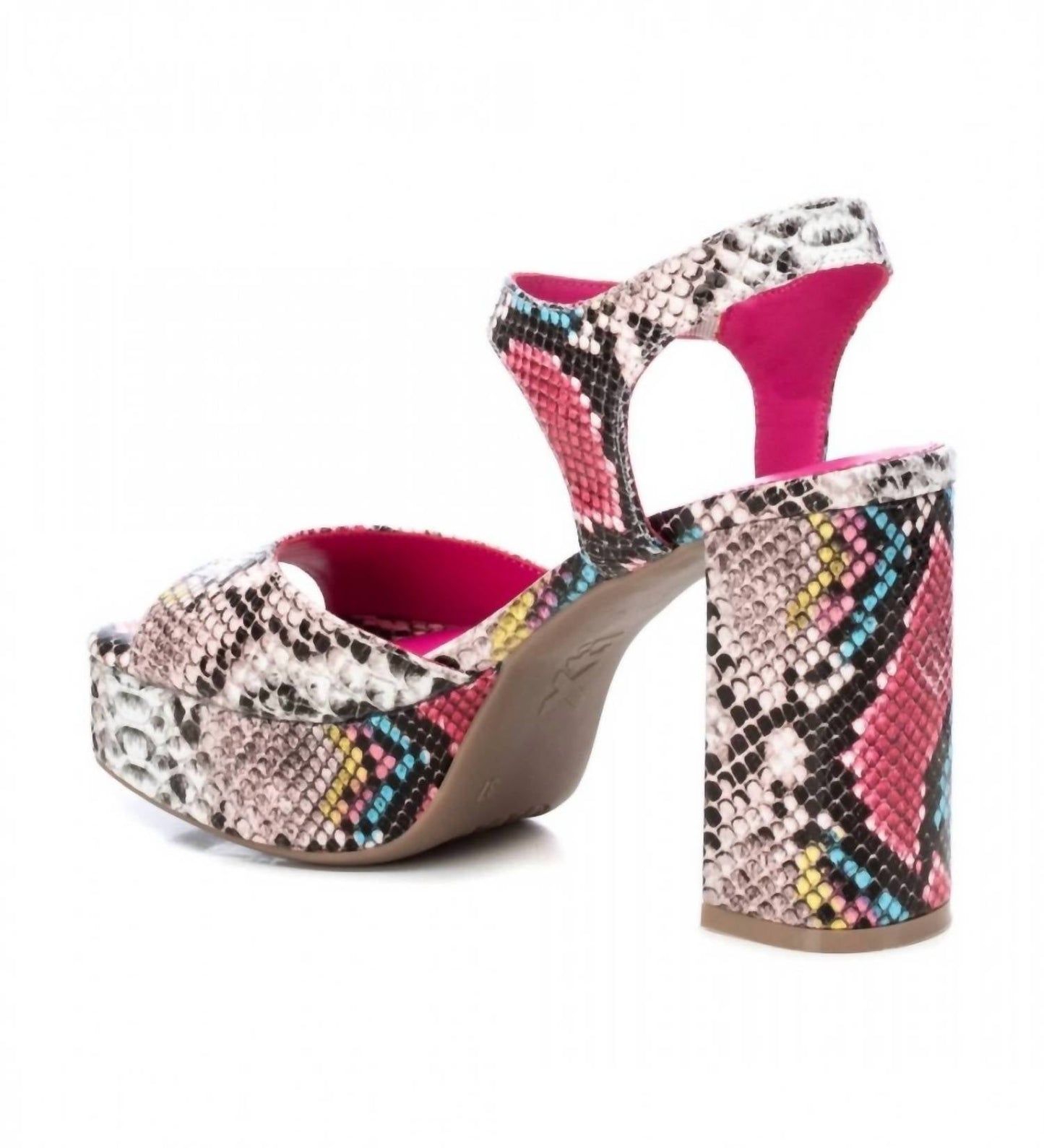 Xti - WOMEN'S HEELED PLATFORM SANDALS