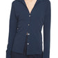 Vince Collared V Neck Cardigan Navy XSmall