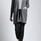 Apny - Open Weave Side Button Cardigan