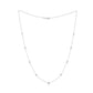 Diana M Jewels - 1.00 Cts Diamonds-by-the-yard Necklace