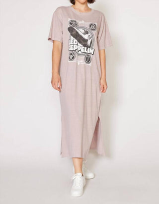 Pessoas de Lazer - Vestido Vintage Lavanda do Led Zeppelin