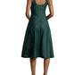 7 For All Mankind - Faux Leather Square Neck Sleeveless Midi Dress