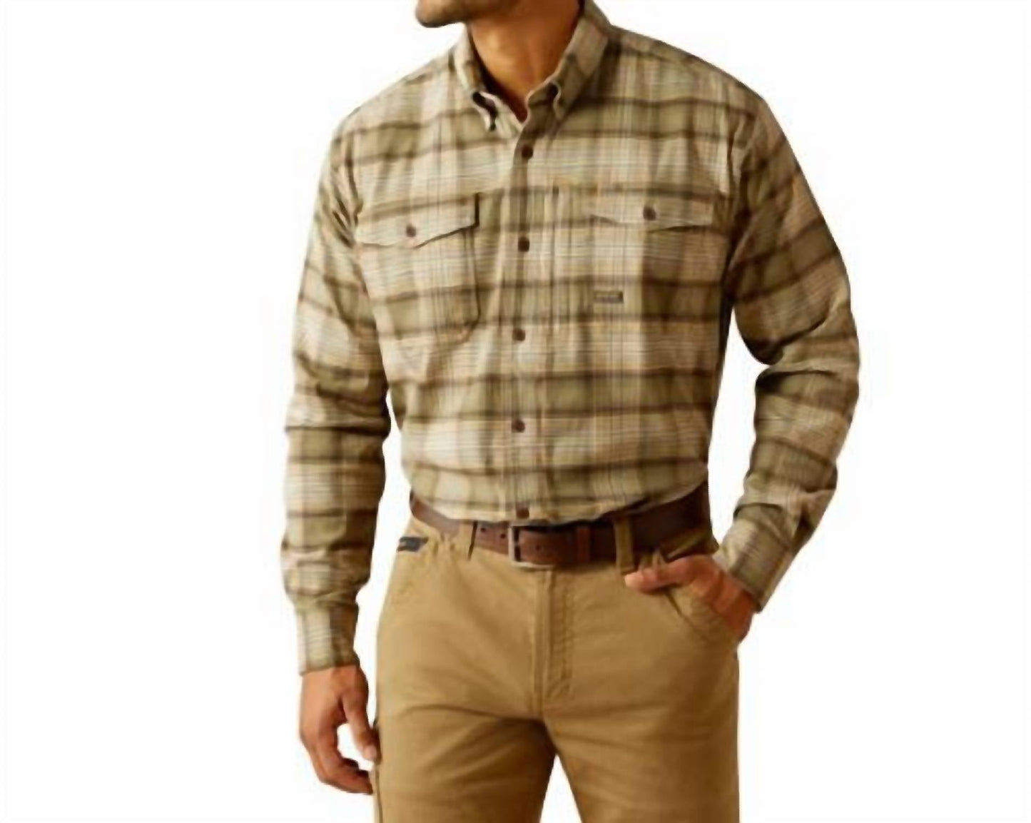 Ariat - Men's Rebar Deep Lichen Shirt