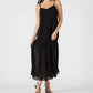 Steve Madden - Paris Flowy Sheer Bottom Maxi Dress