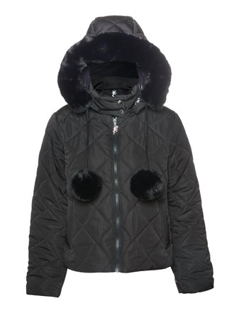 Sparkl Fairy Couture - Fur Puffer Coat