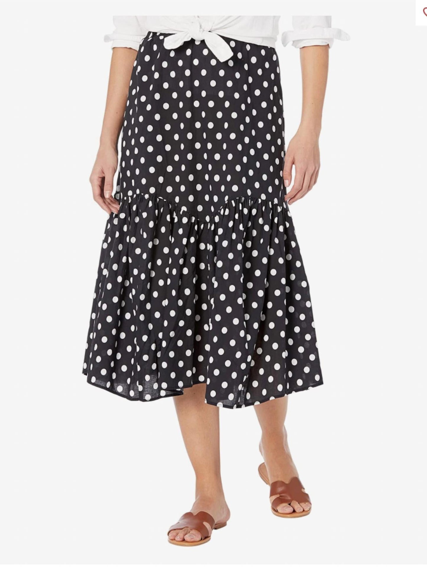 Elliott Lauren - Polka dot midi skirt