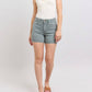 Judy Blue - High Waist Back Pocket Embroidery Denim Short