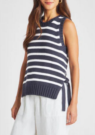 Esplêndido - Regata Zoey Tie com gola redonda