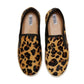 Myra - Women's Leather Leopard Hair On Hide Slip On Sneakers