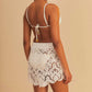 Farm Rio - Seashell Eyelet Short