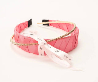 Violet &amp; Brooks - Faixa de cabeça feminina de cetim e cristal