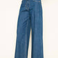 Fore Collection - Drawstring Waist Wide Leg Pants