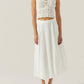 Astr - Kissel Tiered Eyelet Top
