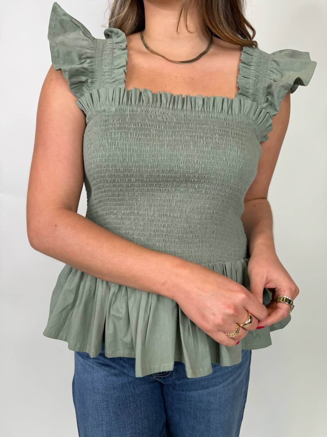Phie Collective - Poplin Riza Top