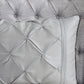 7 Piece Tufted Comforter Set Grey King