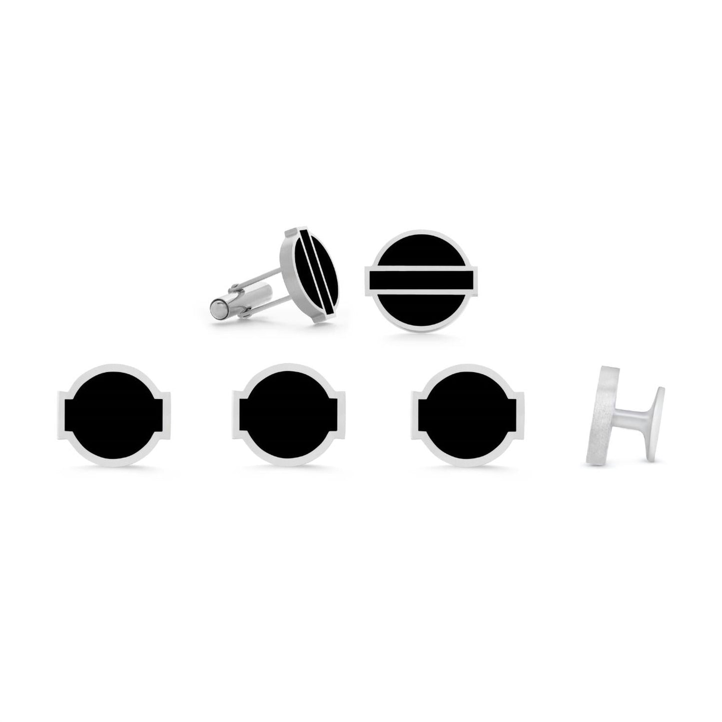 Mission Atelier - Men's Fusion Cufflinks And Studs Set
