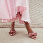 Loeffler Randall - WOMEN'S CAMELLIA PLEATED BOW HEEL SANDAL