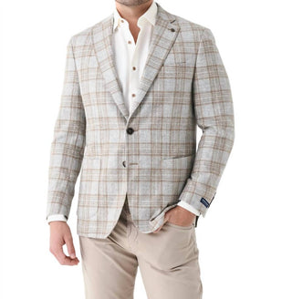 Peter Millar - Kelling Plaid Soft Jacket - Regular Length
