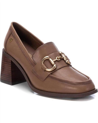 Xti - Mocassins de couro femininos