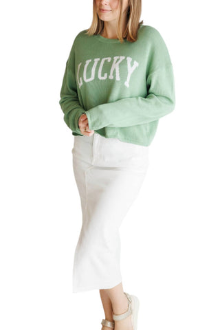 Santuário - Saia Midi Jeans