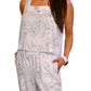 Hem & Thread - Floral Print Linen Blend Tank Top
