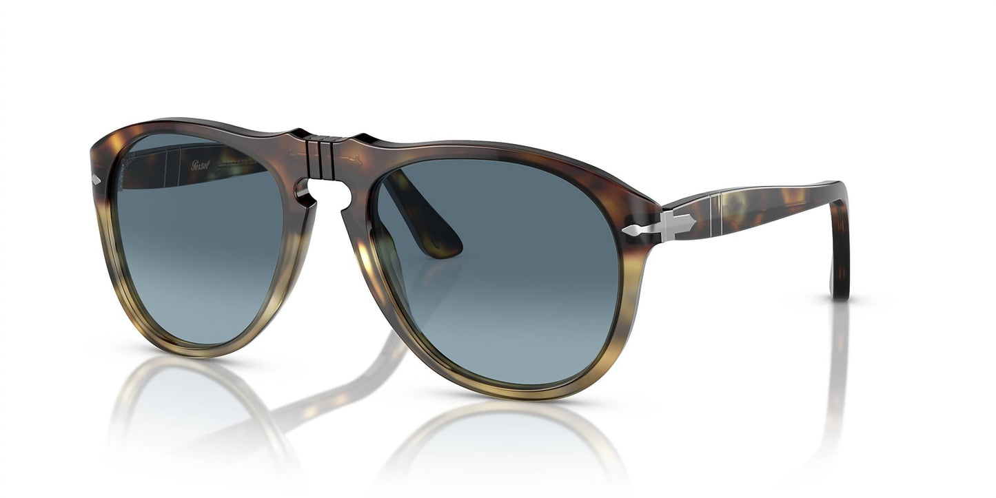Persol - Óculos de Sol Aviator Original Não Polarizados 0649 1158 - Q8