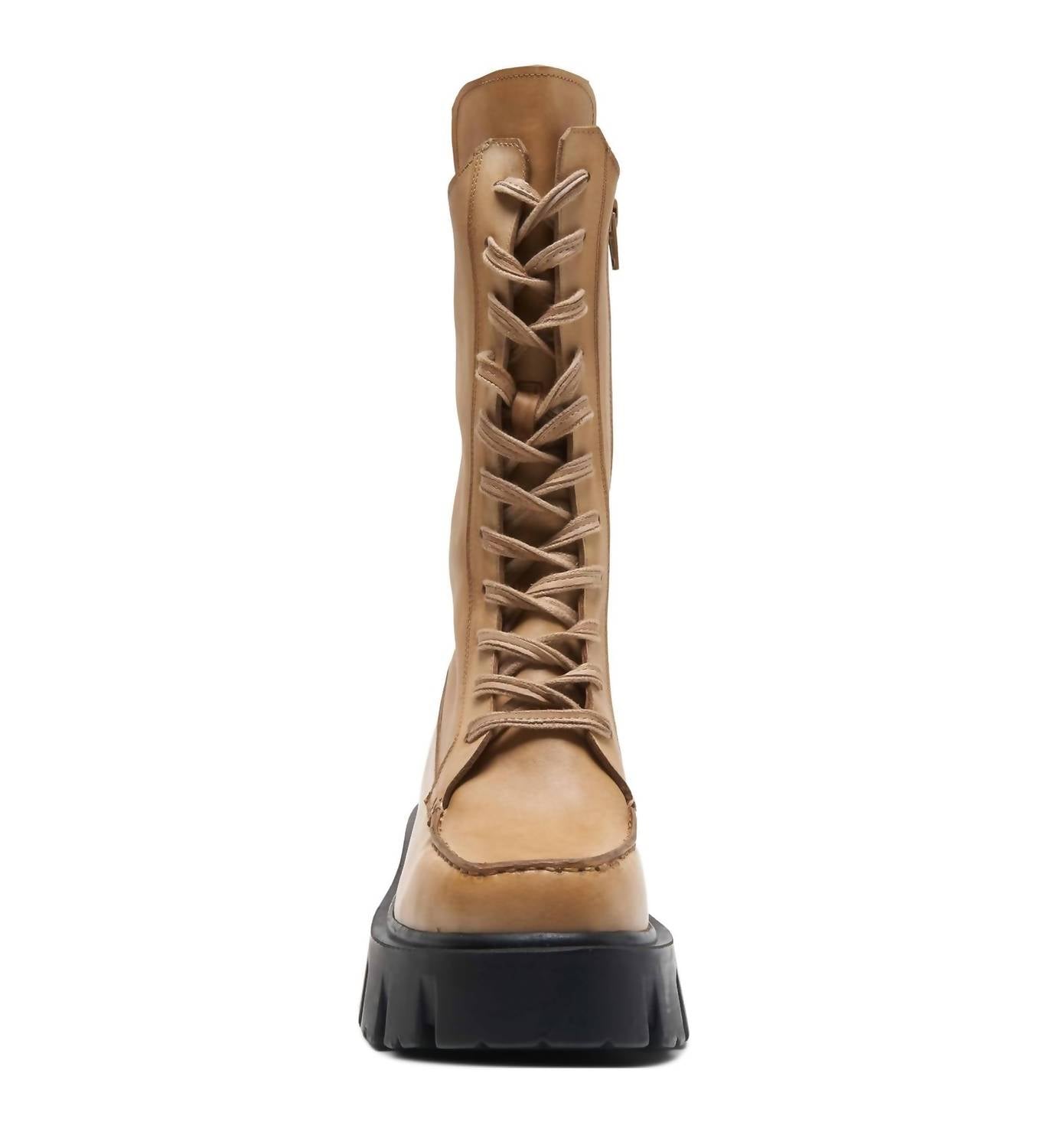 Free People - Women's Jones Lug Sole Lace Up Boot