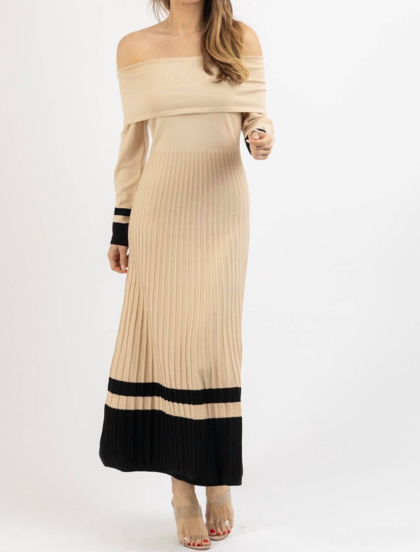 Able - Jami Knit Long Sleeve Maxi Dress
