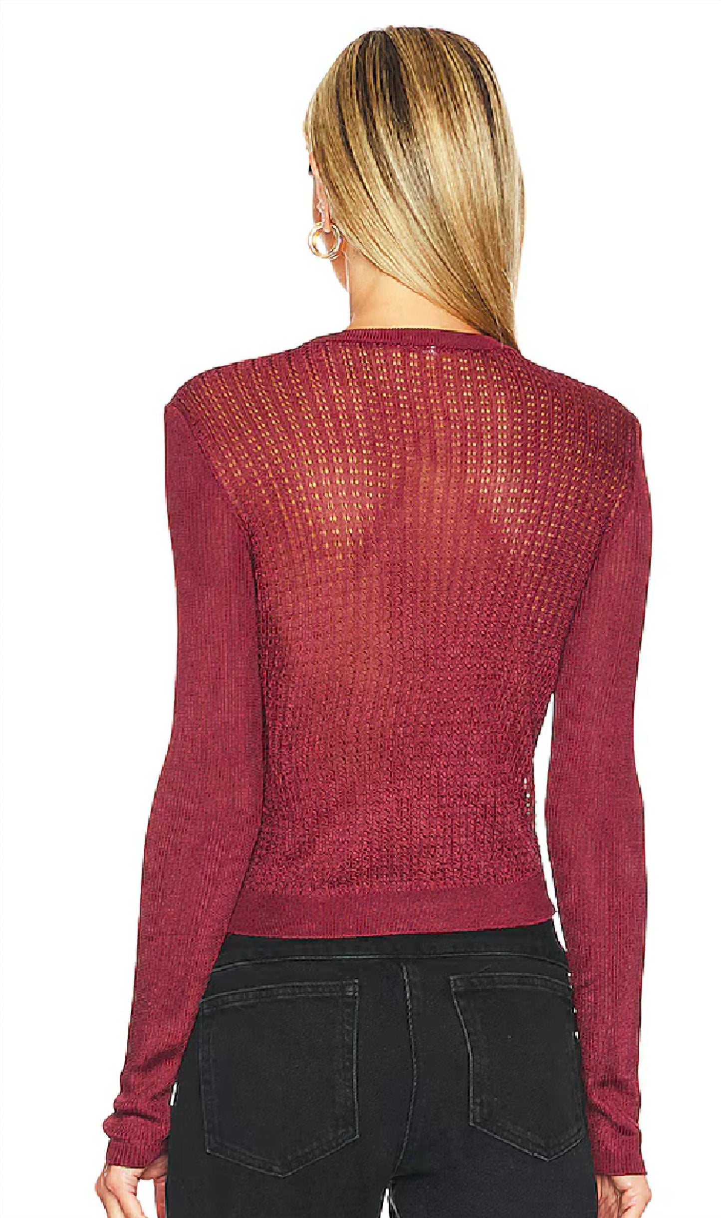 Free People - H2O Crew Open Knit Top