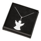 Creative Gifts International - Stainless Steel Angel Necklace