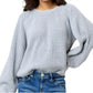 Kerri Rosenthal - Ricki Balloon Sleeve Heart Sweater