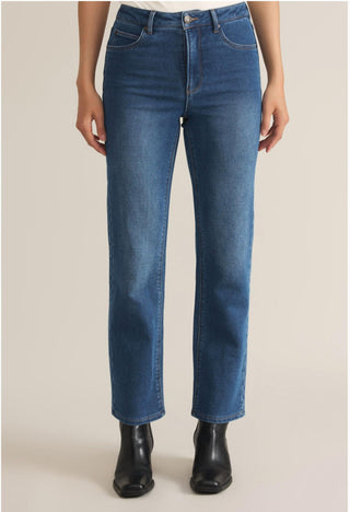 Z Supply - Calça Jeans Val Straight Leg