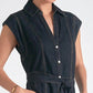 Elan - CAP SLEEVE MIDI DRESS