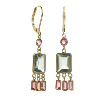 Rachel Reinhardt - Flirty Fringe Bezel Earring