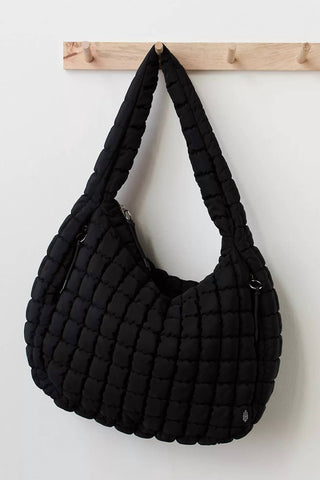 Free People - Bolsa de transporte acolchoada feminina