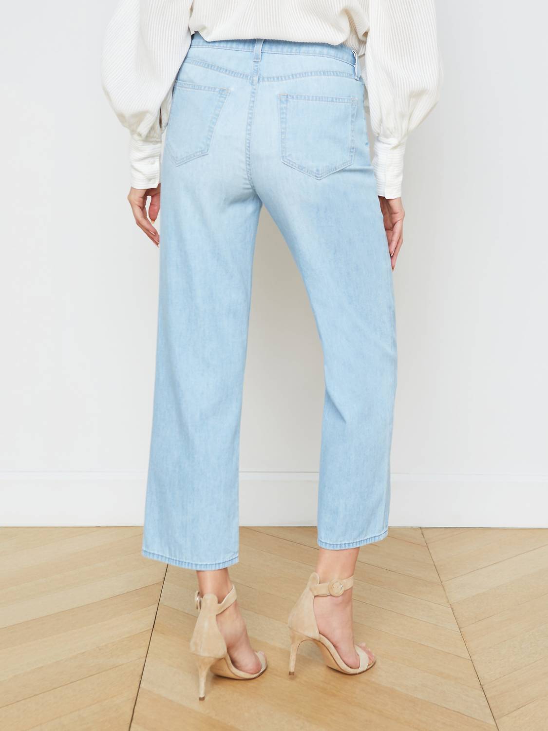 L'Agence - June Cropped Stovepipe Jean