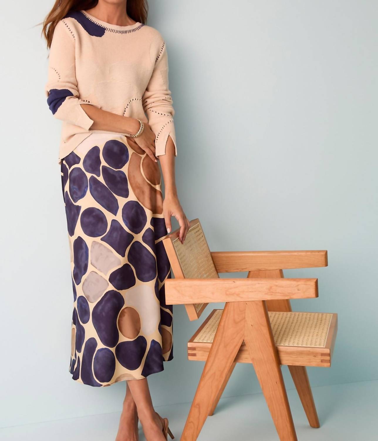 Nic + Zoe - Women's Falling Pebble Skirt
